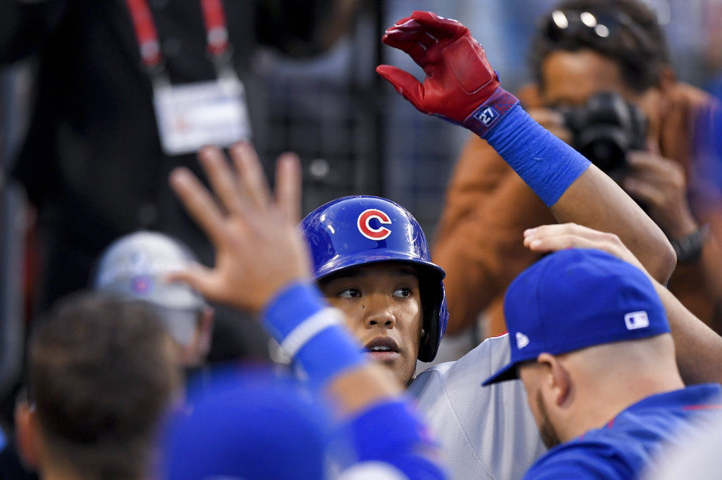 NLCS Cubs Dodgers Baseball